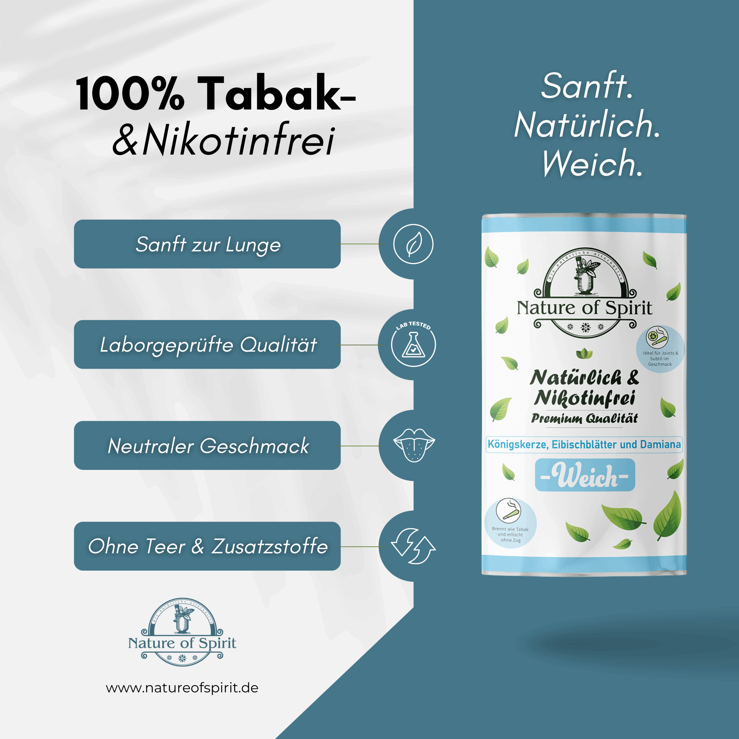 Nature of Spirit - Soft - Tabakersatz