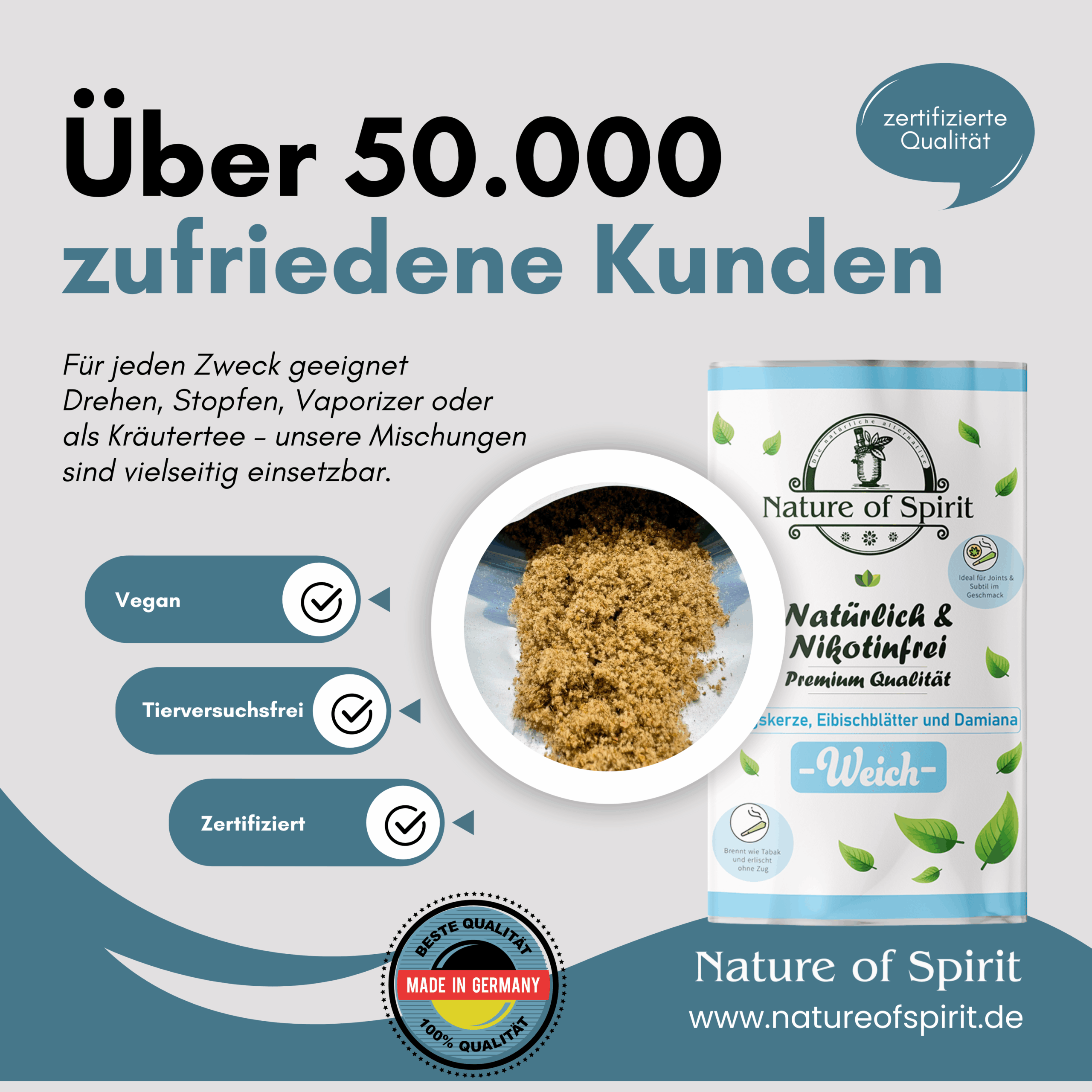 Nature of Spirit - Soft - Tabakersatz